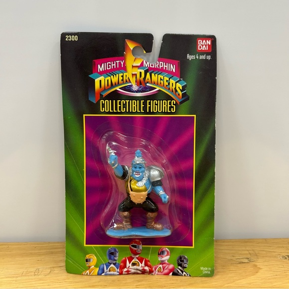 Mighty Morphin Power Rangers 3.75 ReAction Figure Super7 Squatt New
